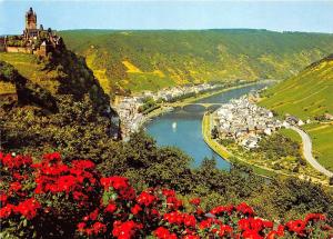 BG12742 burg cochem mit blick auf cochem und cond  germany