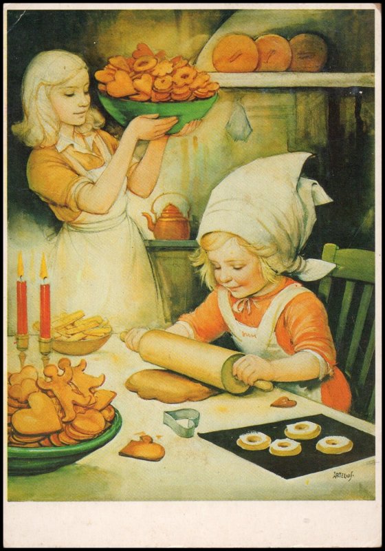 Sweden Post card - God Jul och Gott Nytt Ar(Merry Christmas/Happy New Year)(8)