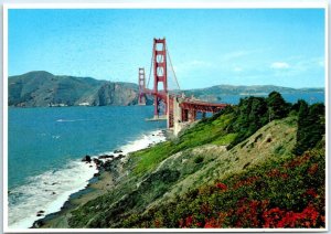 Postcard - Golden Gate Bridge - San Francisco, California