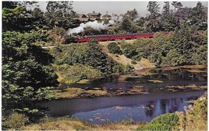 The Super Skunk Steam Train Ft Bragg to Willits California Western Railroad