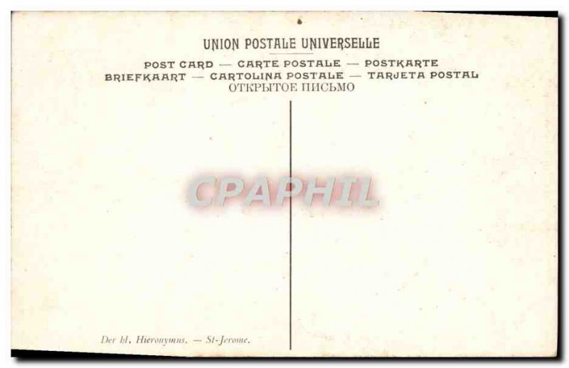 Old Postcard Musee Du Luxembourg Benner St. Jerome