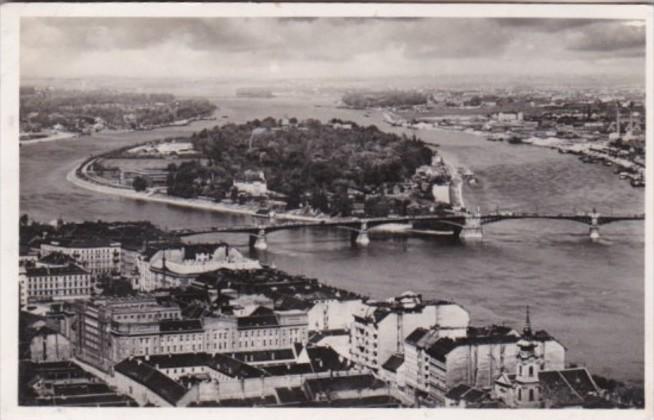 Hungary Budapest View Of The Isle At Margareths 1960 Photo