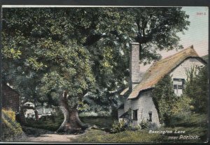 Somerset Postcard - Bossington Lane, Near Porlock     RS8533