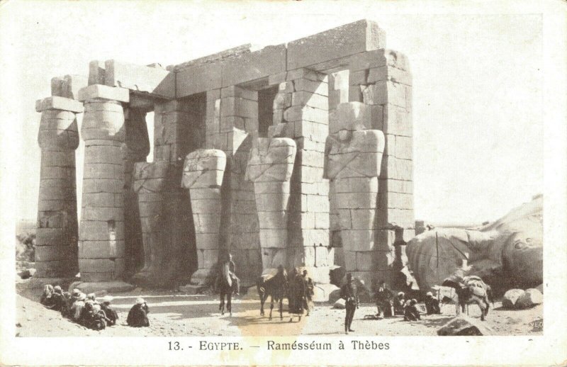 Egypt Egypte Ramesseum a Thebes 04.03