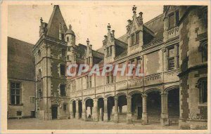 Old Postcard La Douce France Chateaux of the Loire Chateau de Blois Loir et C...