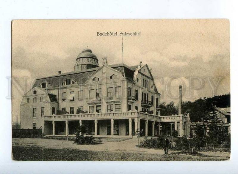 206557 GERMANY Salzchirf Badehotel Bath Hotel Vintage postcard