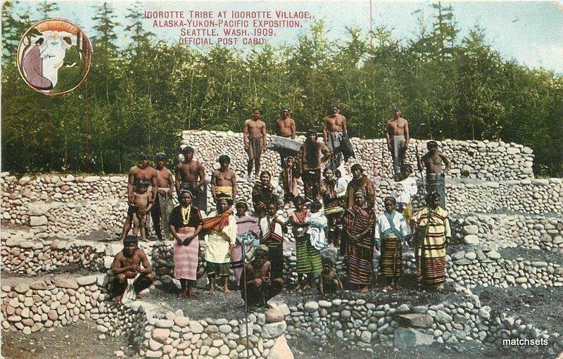 1909 Igorette Tribe Village AYPE Exposition Seattle Washington Portland 6179