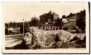 Postcard Modern Ifrane The Lion and the & # 39Hotel Balima