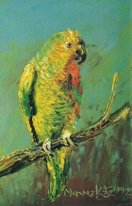 JUDAICA, Jewish New Year Greetings, Shana Tova, Animal, Parrot 1992