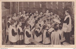 MONTSERRAT, Spain, 1900-1910's; Choir