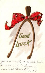 Good Luck With Gold Wishbone 1907