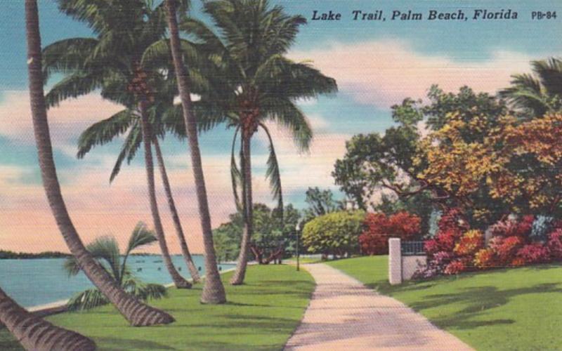 Florida Palm Beach Lake Trail