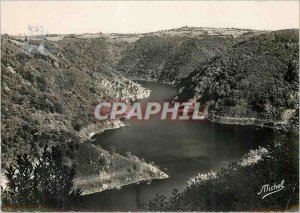 Postcard Modern Dordogne Correze Gorges Cantal Eagle Dam The Dordogne has Nau...