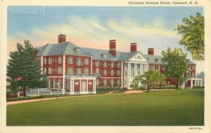 NH, Concord, Hew Hampshire, Christian Science Home, Curteich No. OB-H2184