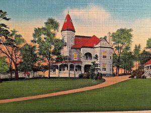Postcard Longwood Community Center, Salem,VA         W1