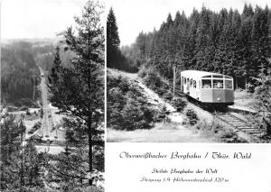 BG1614 train oberweissbacher bergbahn thur wald   CPSM 14x9.5cm  germany