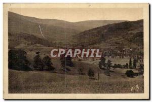 Castillon Old Postcard Vallee Bellongue to the pass of & # 39Aspel