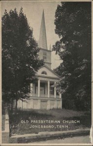 Jonesboro Tennessee TN Presbyterian Church c1910 Vintage Postcard