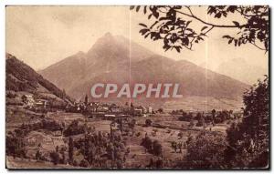 Old Postcard The Dauphine Corps General view Basically Faro Peak and Peak Gicon