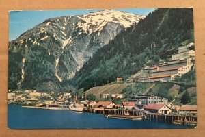 VINTAGE UNUSED POSTCARD - JUNEAU, ALASKA - BY NORTHERN PACIFIC RAILWAY.