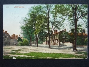 Shropshire ALBRIGHTON High Street showing THE HARP HOTEL c1906 Postcard