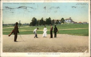 Augusta Georgia GA Hampton Terrace Golf Course Golfing Detroit Pub c1910 PC