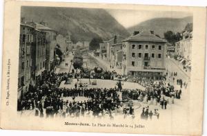 CPA AK MOREZ - La Place du Marché le 14 Juillet (211461)