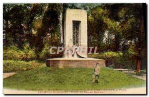 Old Postcard Rethondes Monument De L & # 39Armistice Army