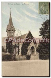 Old Postcard Divonne les Bains Temple