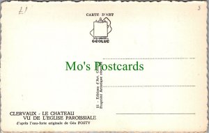 Luxembourg Postcard -Clervaux -Le Chateau Vu De L'Eglise Paroissiale Ref.RS30294