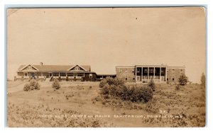 RPPC FAIRFIELD, ME ~ Central Maine SANITARIUM c1910s Somerset County Postcard