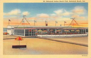 REHOBOTH BEACH DELAWARE HENLOPEN HOTEL INDIAN BEACH GROUP OF 3 POSTCARDS (1940s)