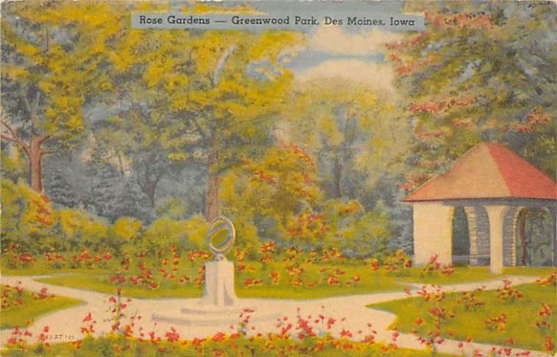Rose Gardens Greenwood Park Des Moines, Iowa