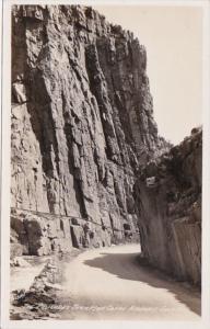 Colorado The Palisades In Thompson Canon Real Photo