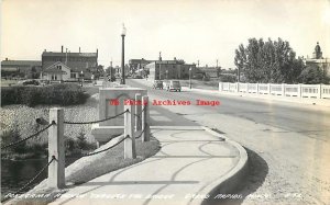 MN, Grand Rapids, Minnesota, RPPC, Pokegama Avenue Through Bridge, Cook Photo