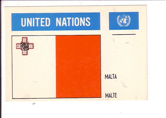 Malta Flag, United Nations