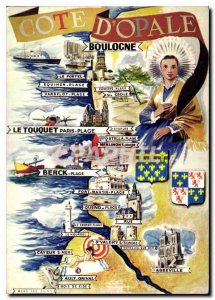 Modern Postcard The Cote d'Opale