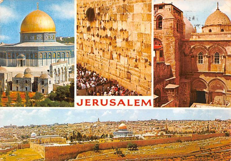 Holy City JerUSA lem Israel 1972 