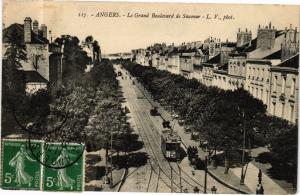 CPA ANGERS - Le Grand Boulevard de Samour (165259)