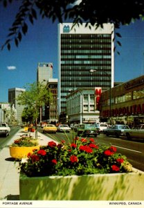 Canada Winnipeg Portage Avenue