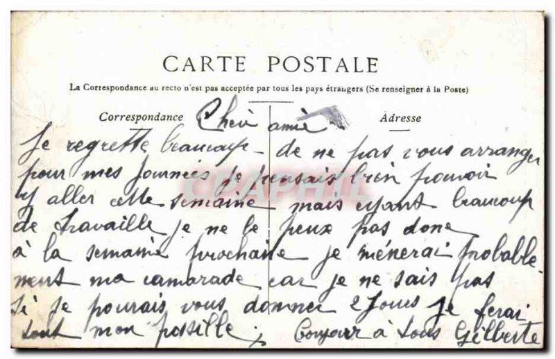 Paris Old Postcard Notre Dame