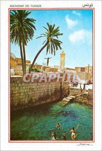 Modern Postcard Gafsa Roman pool