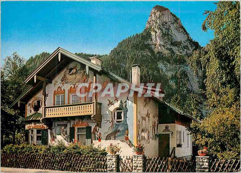 Postcard Modern Passionsspieldorf Oberammergau und Rotkappchen Haud Kofel