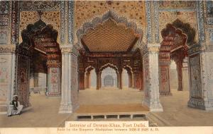 br105234 interior of dewan khas fort delhi india