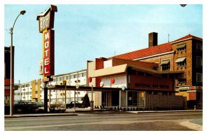 Postcard MOTEL SCENE Rockford Illinois IL AU6758