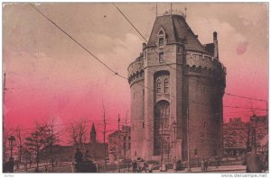 La Porte De Hal, Le Coucher Du Soleil Sur Bruxelles, Belgium, PU-1910
