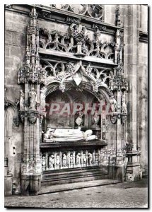 Modern Postcard Bourg en Bresse Ain Brou Church beginning XVI S Tomb of Marga...