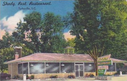 South Carolina Turbeville Shady Rest Restaurant