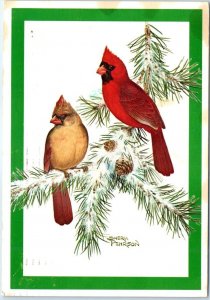Postcard - Cardinals By Sherm Pehrson