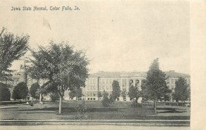 c1905 Cedar Falls Iowa State Normal undivided Gibson & Graham Postcard 26-649
